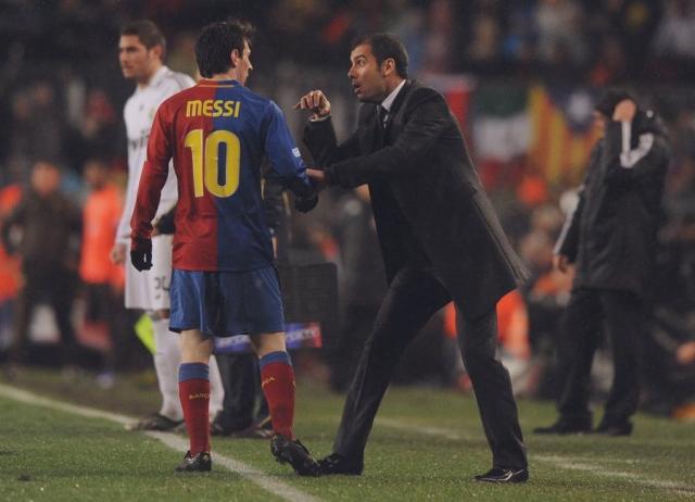 雷速直播-梅西：瓜帅对足球危害大 他做的看似简单 人人模仿