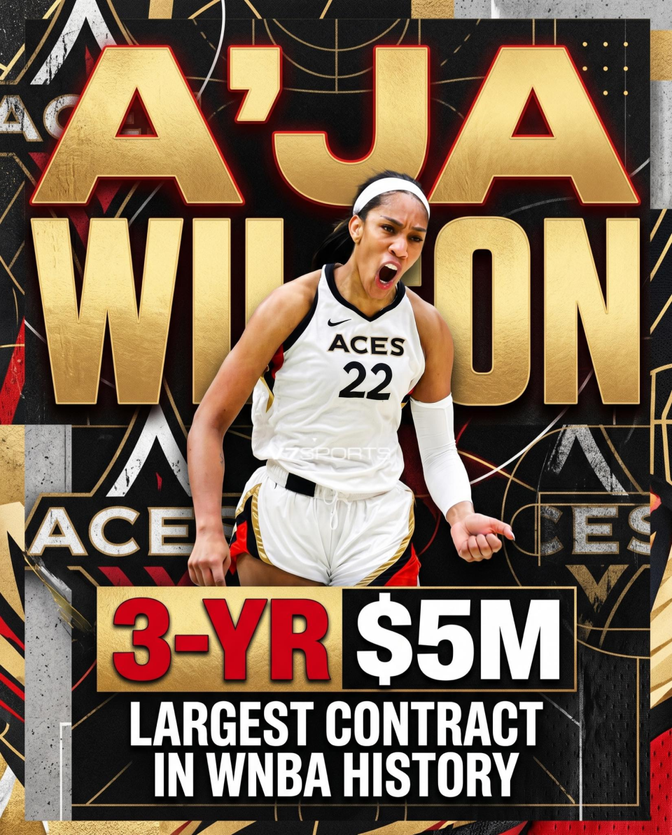 leisu-WNBA史上最大合同！阿贾3年500万超级顶薪留队 年薪仍低于布朗尼